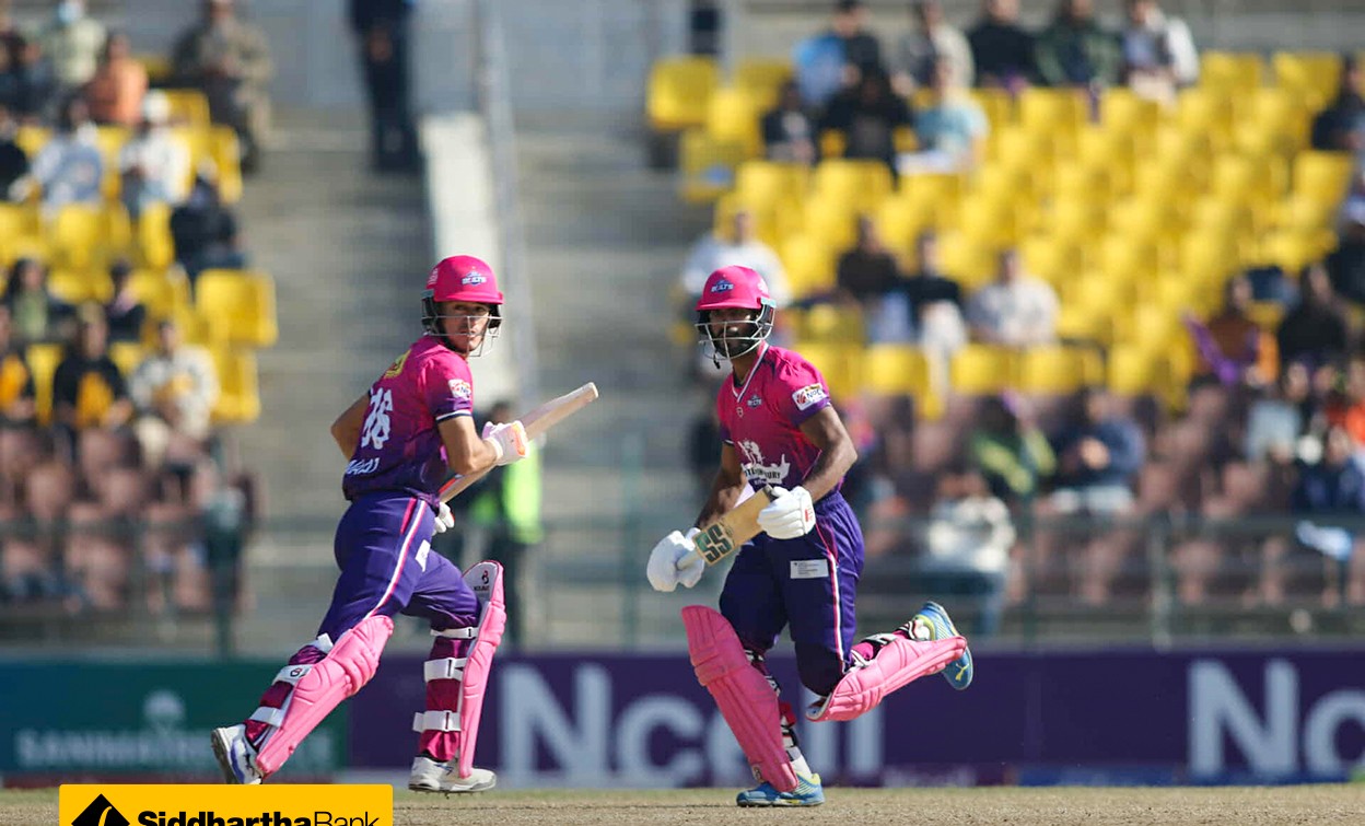 एनपिएलः माज सदाकत बने अर्धशतक बनाउने २०औँ खेलाडी   