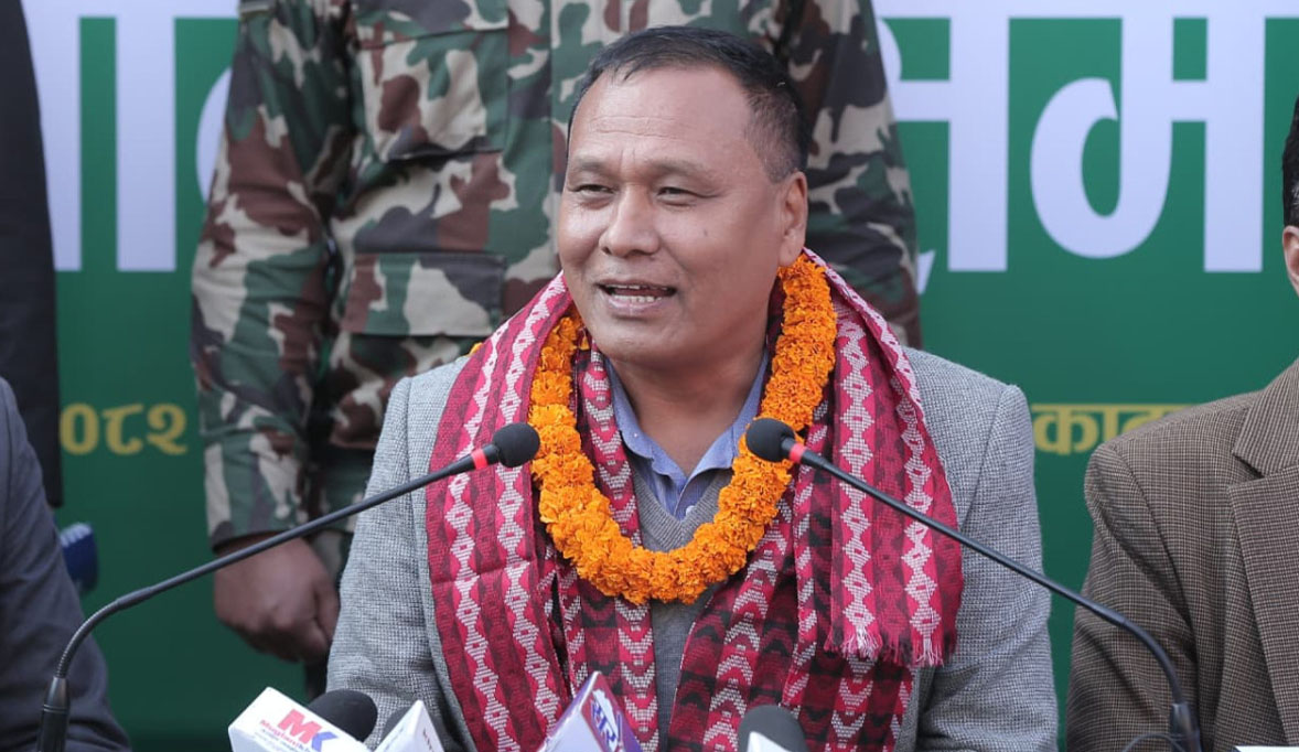 चुनावबाट फेरि पुरानै शक्तिको उदय भए ठूलो दुर्भाग्य : मन्त्री घिसिङ