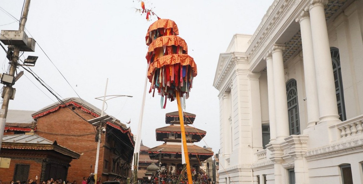 वसन्तपुरमा चिर ठड्याइयोः होली पर्व सुरु       