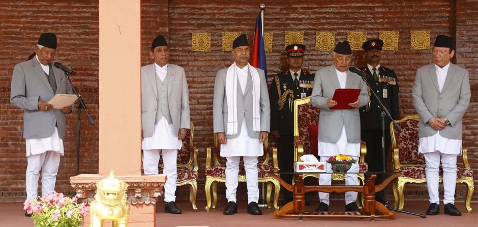 ज्येष्ठ प्रतिनिधि सभा सदस्य केसीले लिए शपथ