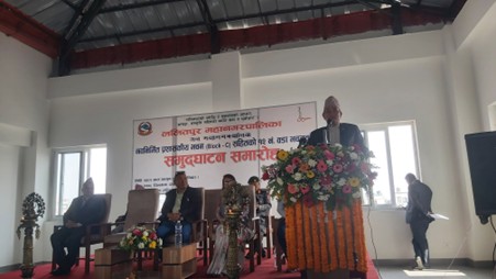 ललितपुर महानगरको अपाङ्गतामैत्री प्रशासनिक भवन सञ्चालन   