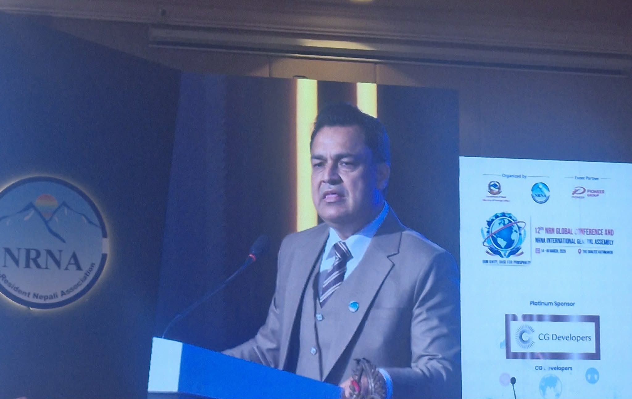 ‘नेपालमा लगानी बढाउन सरकार, एनआरएनए र निजी क्षेत्रबीच सहकार्य आवश्यक’   