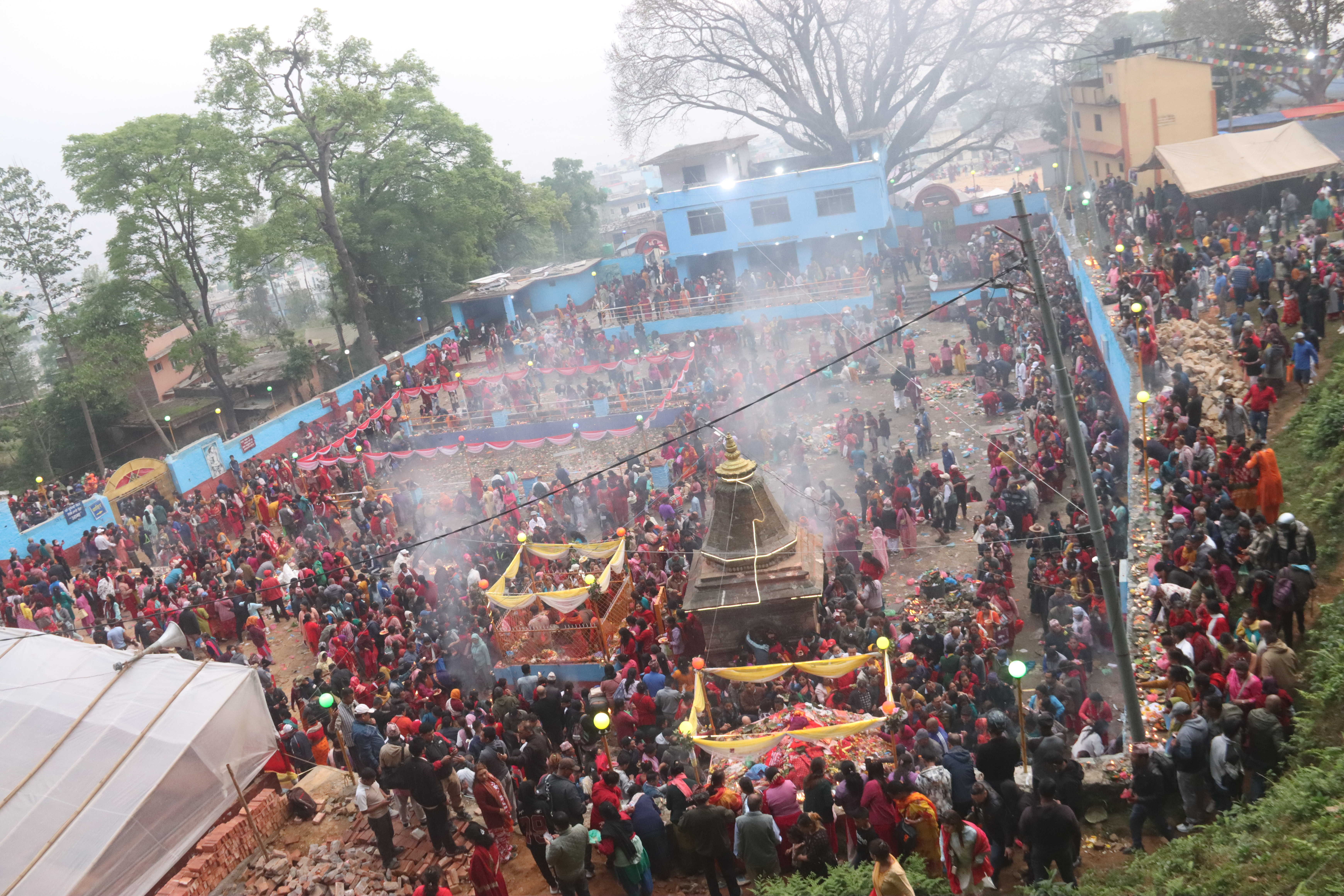     मातातीर्थमा मातृभक्तको भीड   