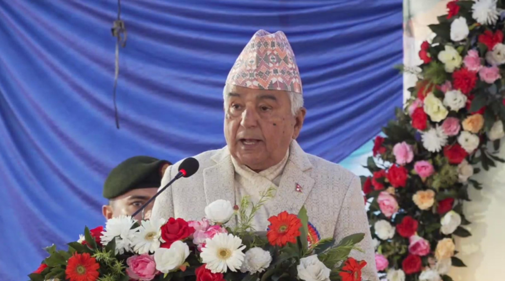 बुद्ध दर्शनले  दिगो शान्ति र समृद्धि निर्माण गर्नसक्छ : राष्ट्रपति पौडेल