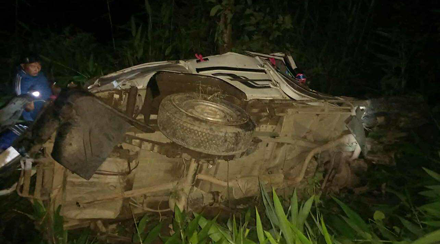 रोल्पाको जिप दुर्घटनामा १७ जनाको मृत्यु