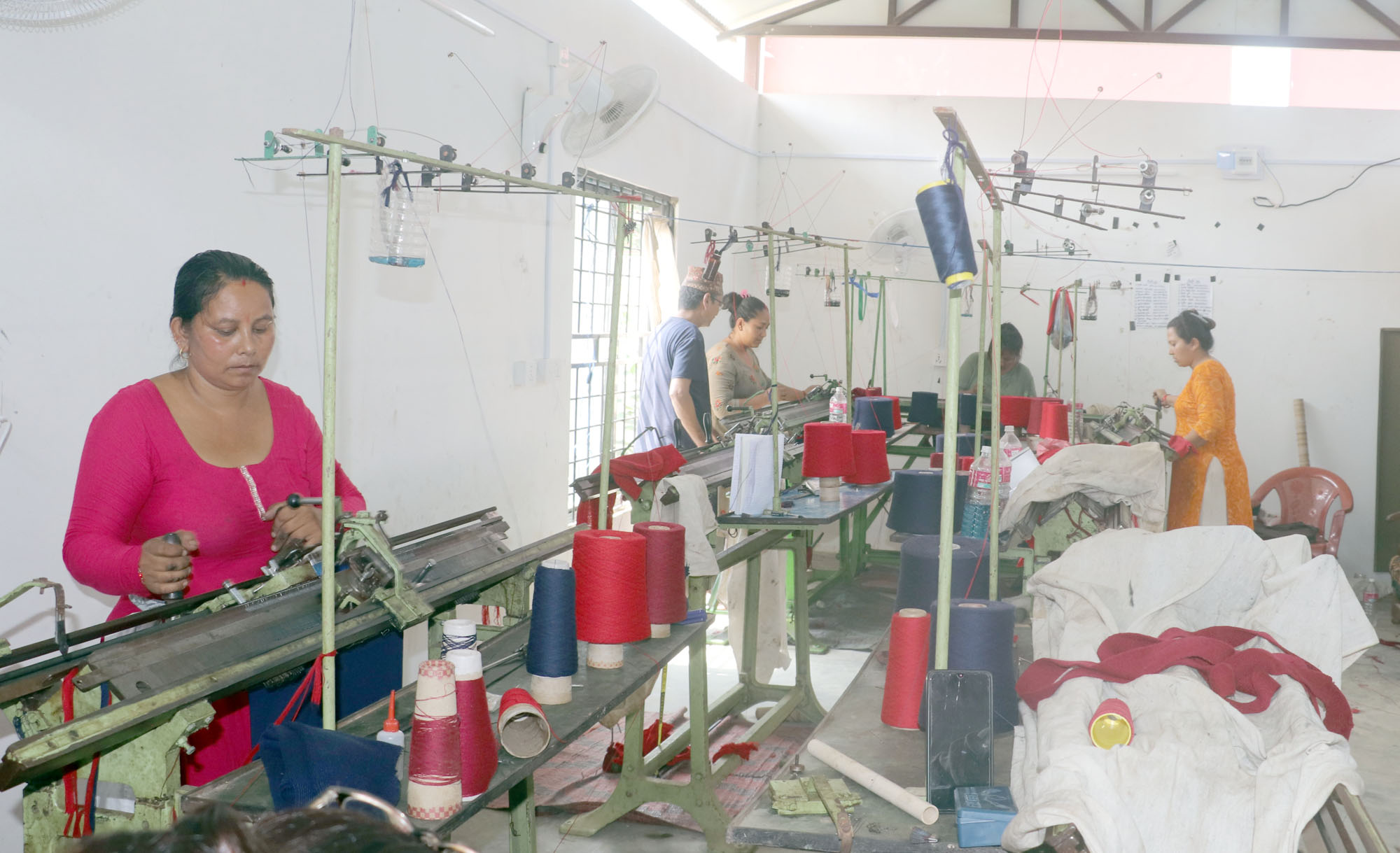     आत्मनिर्भर बन्न सीप सिक्दै पाल्पाका महिला   