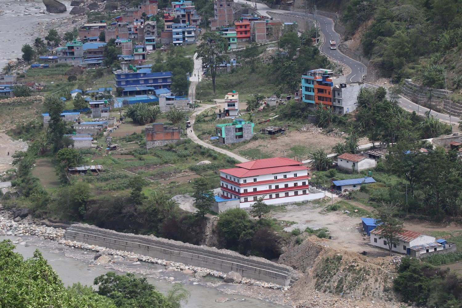    लामाखेतमा बस्ती संरक्षण योजना निर्माण   