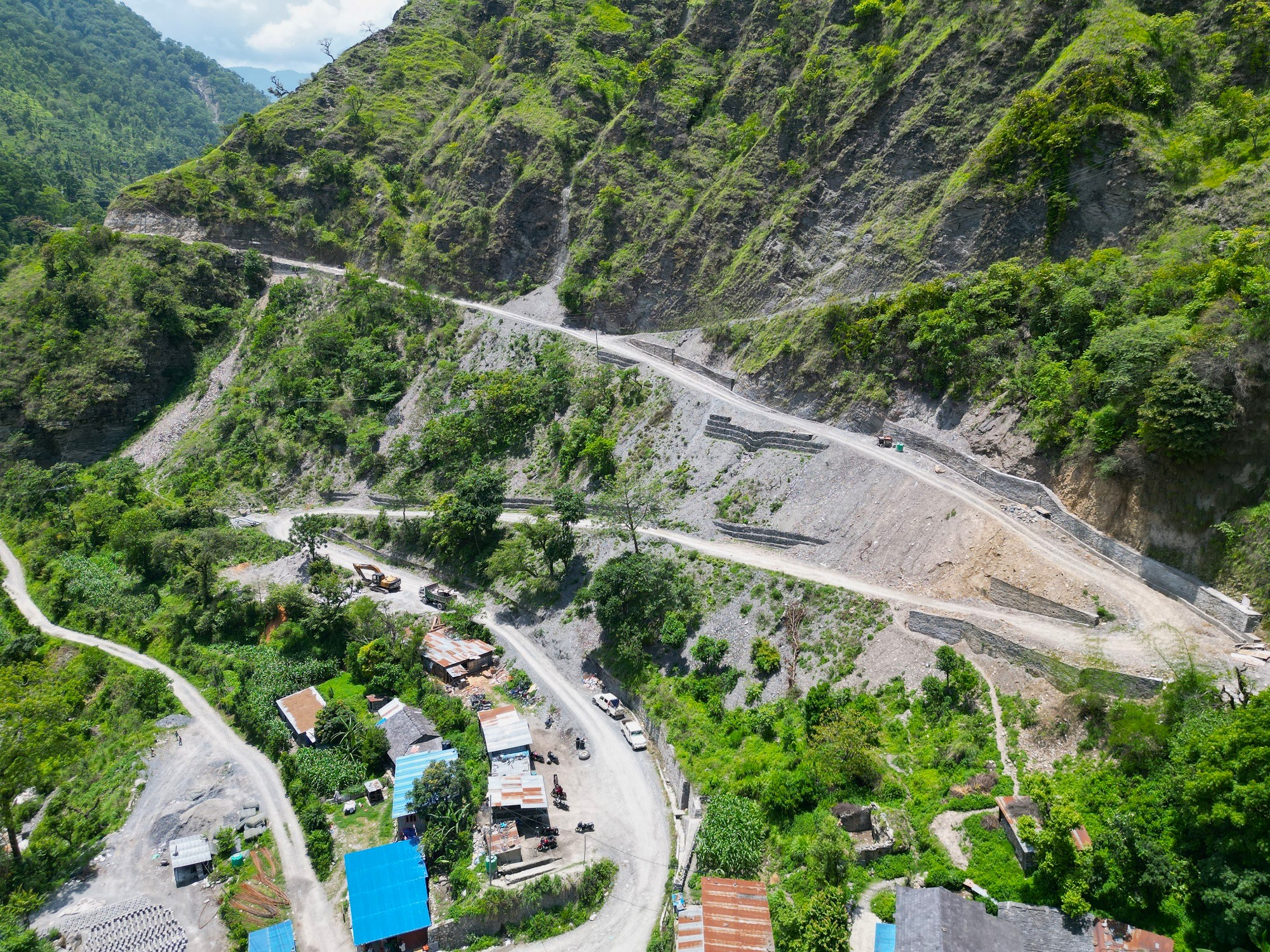     मालिकाको दरवाङ–फूलबारी सडक स्तरोन्नति   
