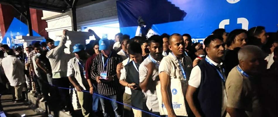     रास्वपाको मतदान सम्पन्न   