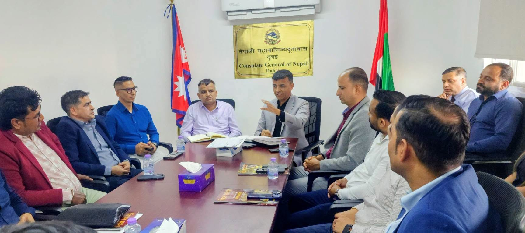     नेपाली महावाणिज्यदूतावासको सेवा प्रभावकारिताबारे छलफल   