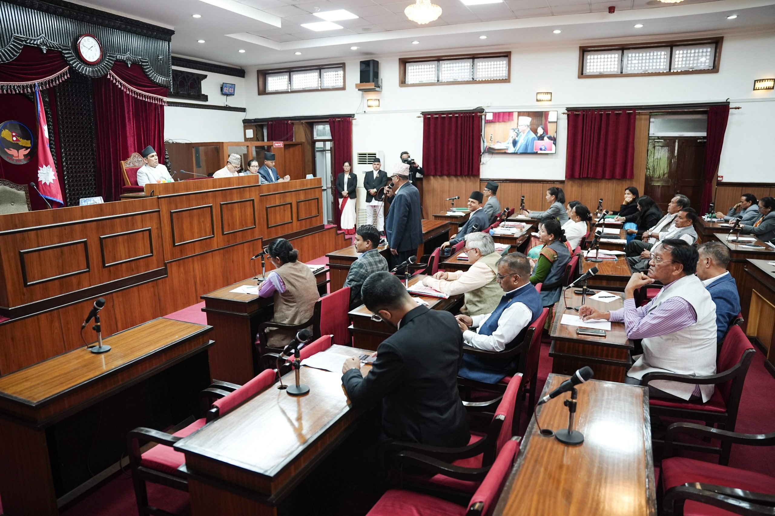     राष्ट्रियसभाको बैठक बस्दै   